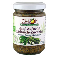 Hanfaufstrich - Bärlauch - Zucchini, schmeckt unglaublich