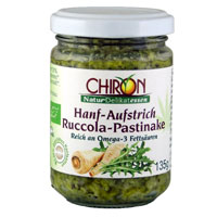 Hanfaufstrich - Ruccola - Pastinake, schmeckt wie erst geerntet
