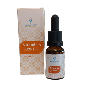 Vitamin A 3000 I.E. pro Tropfen mit Bio-Arganöl, wichtig fürs Sehen